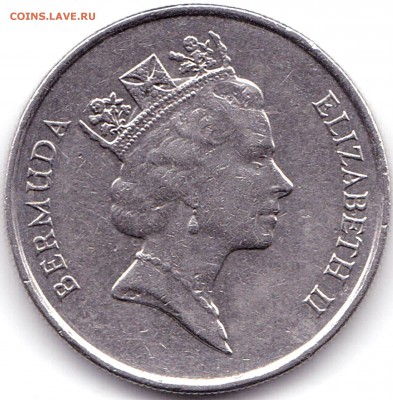 25 центов Бермуды 1993г. до 24.11.17. 22-00 Мск - IMG_0004