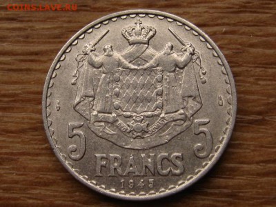 Монако 5 франков 1945 до 20.11.17 в 22.00 М - IMG_6357.JPG