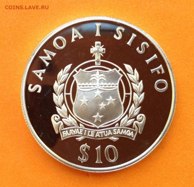 10 тала Самоа 1994г замок, до 03.12.17г - image
