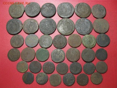 Лот монет  Елизаветы и Екатерины 2 - IMG_8779.JPG