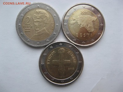 3 монеты номиналом 2 евро до 21.00 16.12.17 - 7