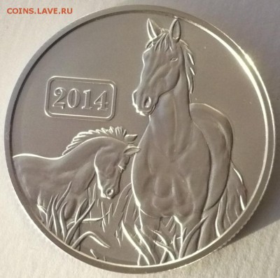 5 долларов Токелау 2014 Год лошади 17.12.2017 в 22:10 - P2010351.JPG