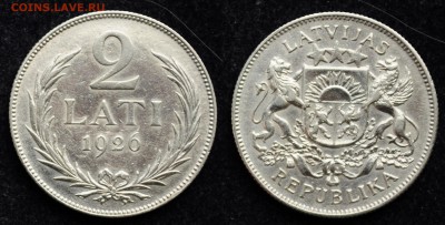 Латвия 2 лата 1926г.   25.12.17 в 22-00 - DSC_1690.JPG