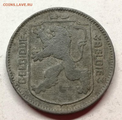 Бельгия 1 франк 1942-полные расколы - IMG_20171230_181950