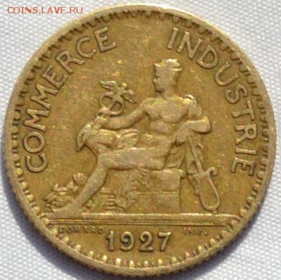 Франция 1 франк 1927 до 06 .01 .2018 .22- 00 - DSC_0866