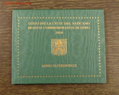 ВАТИКАН - 2 евро ГОД СВЯЩЕННИКОВ до 9.01, 22.00 - Ватикан 2010 Год священников - 1