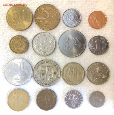 Монеты мира 53 по фиксированной цене до 9 января 22.00 мск - 53б 20180103_141134