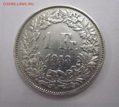 1 франк Швейцария 1943  до 12.01.18 - IMG_5731.JPG