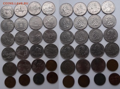 Подборка иностранных монет (74 шт), до 21.01.18 15:30 - coins_00
