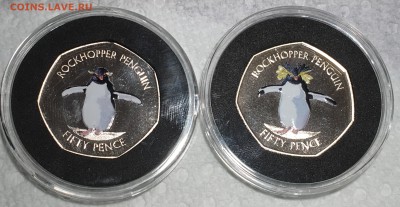 2 рубля 2000 г Тула. Почему изображён другой город? Ответ ЦБ - 50p Falkland Islands-1