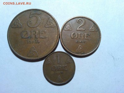 3 монеты Норвегии, 30-е годы, до 17.01.2018г. - IMG_20180115_230113_thumb