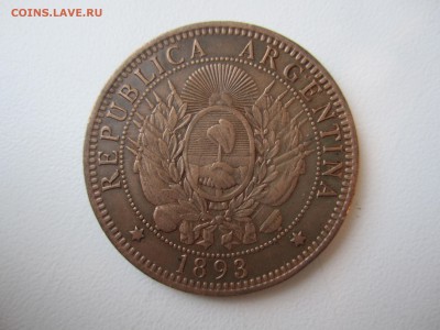 Аргентина, 2 сентаво 1893 с 50 руб. до 21.12.18 20.00МСК - IMG_0436.JPG