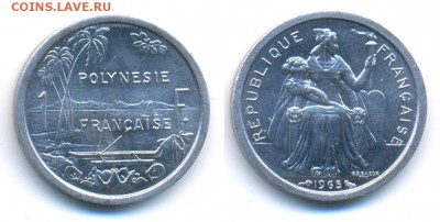 Французская полинезия 1 франк 1965	 до 	24.01.18	 22:00 МСК - 171211_218