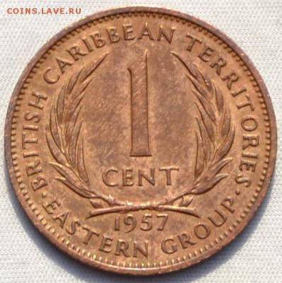 1 цент 1957 колония Британии 21. 01. 2018. в 22 - 00 мин - DSC_0094