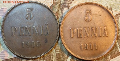 5 пенни 1905, 1911г 29.01.18 в 22-00 - DSC03744.JPG