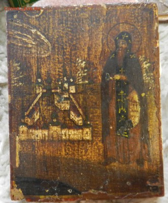 Икона-Св.Преподобный Антоний Дымский (редкость для Антонов) - DSCN7835.JPG