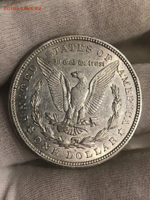 США Морган доллар 1921 D. ПРЕДПРОДАЖНАЯ. - rPWzkvkrcVk