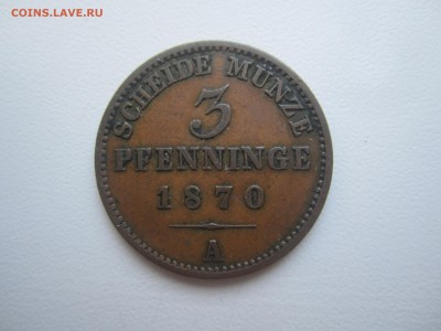 Германия, 3 пфеннинга 1870 со 150 руб. до 4.02.18 20.00МСК - IMG_2768.JPG