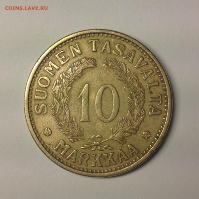 ФИНЛЯНДИЯ. 10 марок. 1931г. - 1 (6)