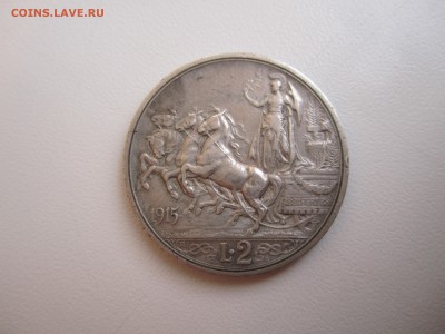 Италия, 2 лиры 1915 с 1000 руб. до 11.02.18 20.00МСК - IMG_0653.JPG