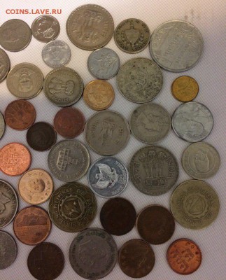 50 разных иностранных монет 09.02.2018 22:00 - 50 ин