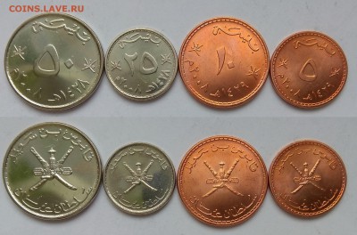 Набор монет Омана UNC, aUNC - 15.02 22:00:00 мск - IMG_20180210_113327