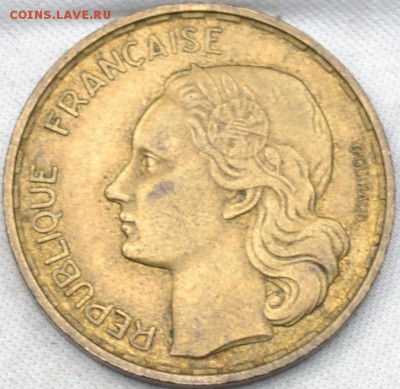 Франция 20 франков 1953 год 14. 02. 2018. в 22 - 00. - DSC_0199