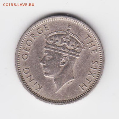 Малая 10 центов 1950г, Георг VI, до 18.02.18г - 019