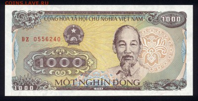 Вьетнам 1000 донг 1988 unc 19.02.18 22:00 мск - 2