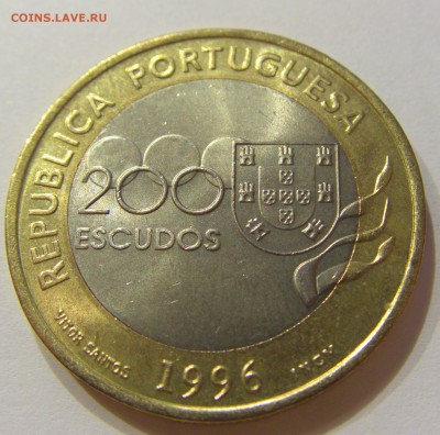 200 эскудо 1996 олимпиада Португалия №2 22.02.18 22:00 - CIMG2716.JPG