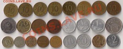Недорогие иностранные монеты. - по 5руб 1