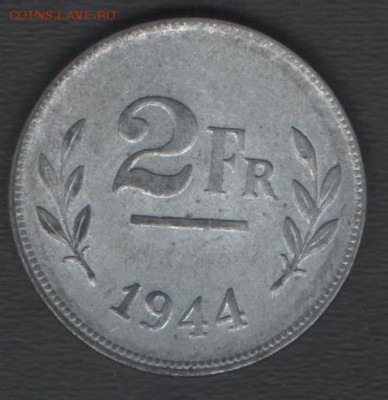 Бельгия 2 франка 1944 до 05.03.2018 21.00 мск - скан 010
