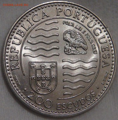 Португалия 200 эскудо 1995 UNC Принц Иоан II 15.03.18 22-30 - DSC06401.JPG