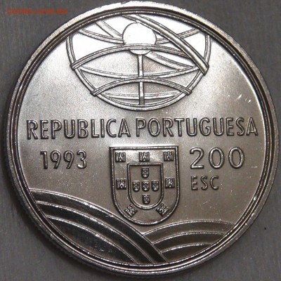 Португалия 200 эскудо 1993 UNC Эспингарда 15.03.18 22-30 - DSC06374.JPG