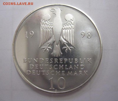 10 марок ФРГ 1998 300-летие фонду до 23.03.18 - IMG_7260.JPG