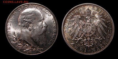 Баден. 2 марки 1902 г. - 2м.JPG