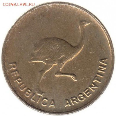 Аргентина 1 сентаво 1985 до 4.04 в 22.00 - vee