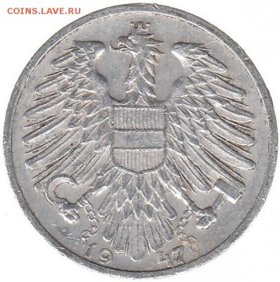 Австрия 1 шиллинг 1947 до 4.04 в 22.00 - by