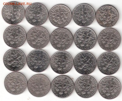 20 монет США 10 цент(даймы), РАСПРОДАЖА ФИКС - 10 cent-20st A FIX