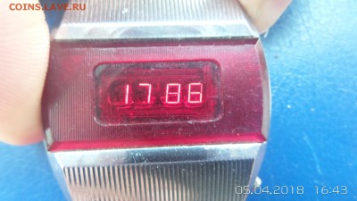 Часы Электроника 1 "Терминатор" с браслетом до 09.04 - 20180405_164329
