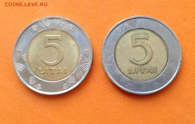 Литва 5 лит, 1999 и 2013г, до 12.04.18г - image-16-03-18-15-43-25