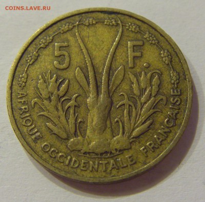 5 франков 1956 Западная Африка №1 13.04.2018 22:00 МСК - CIMG8948.JPG