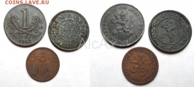 Старая Европа лот из 3х нечастых монет до 22.04 - 72701821