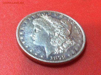 1 доллар Морган США 1879 без букв до 22.04.18 - B62B5AB8-858C-415F-9EBD-B6737F649871