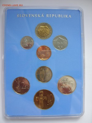 Распродажа. Набор монет Словакии 2003 год. C 1 рубля. - SDC12048.JPG