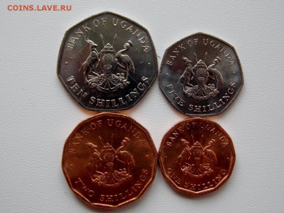 Уганда 4 монеты. до 29.04.18. - DSCN0619 (1280x960)