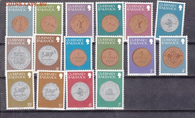 GUERNSEY 1979 монеты на маркам 16м - 111