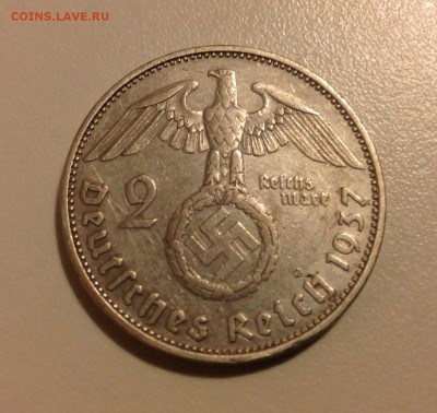 Германия. 2 марки 1937 Гинденбург до 07.05 - IMG_0579.JPG