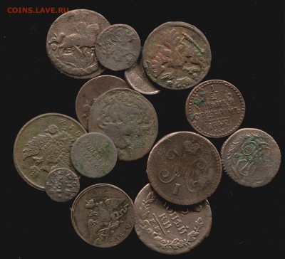 14 монет меди 1720-1853г до 13.05.2018г 22.00мск - img969
