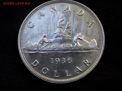 Канада 1 доллар 1936 г. Георг V до 13.05 - 1936 реверс.JPG